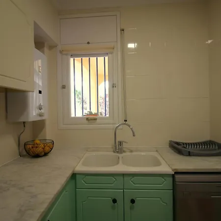 Con Jardin A 150 M De La Playa, 2 Habitaciones, Terraza Con Vistas Parciales Al Mar, Ac, Bbq. - Es-228-151 Apartment