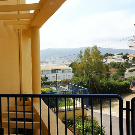 Con Jardin A 150 M De La Playa, 2 Habitaciones, Terraza Con Vistas Parciales Al Mar, Ac, Bbq. - Es-228-151 Apartment Llanca