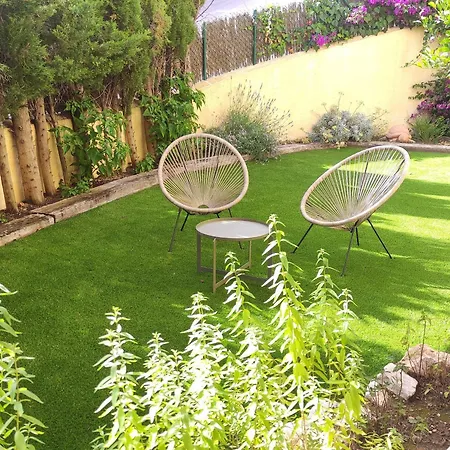 Con Jardin A 150 M De La Playa, 2 Habitaciones, Terraza Con Vistas Parciales Al Mar, Ac, Bbq. - Es-228-151 *