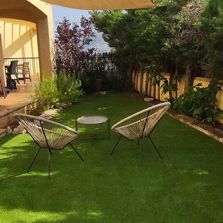 Apartment Con Jardin A 150 M De La Playa, 2 Habitaciones, Terraza Con Vistas Parciales Al Mar, Ac, Bbq. - Es-228-151 *